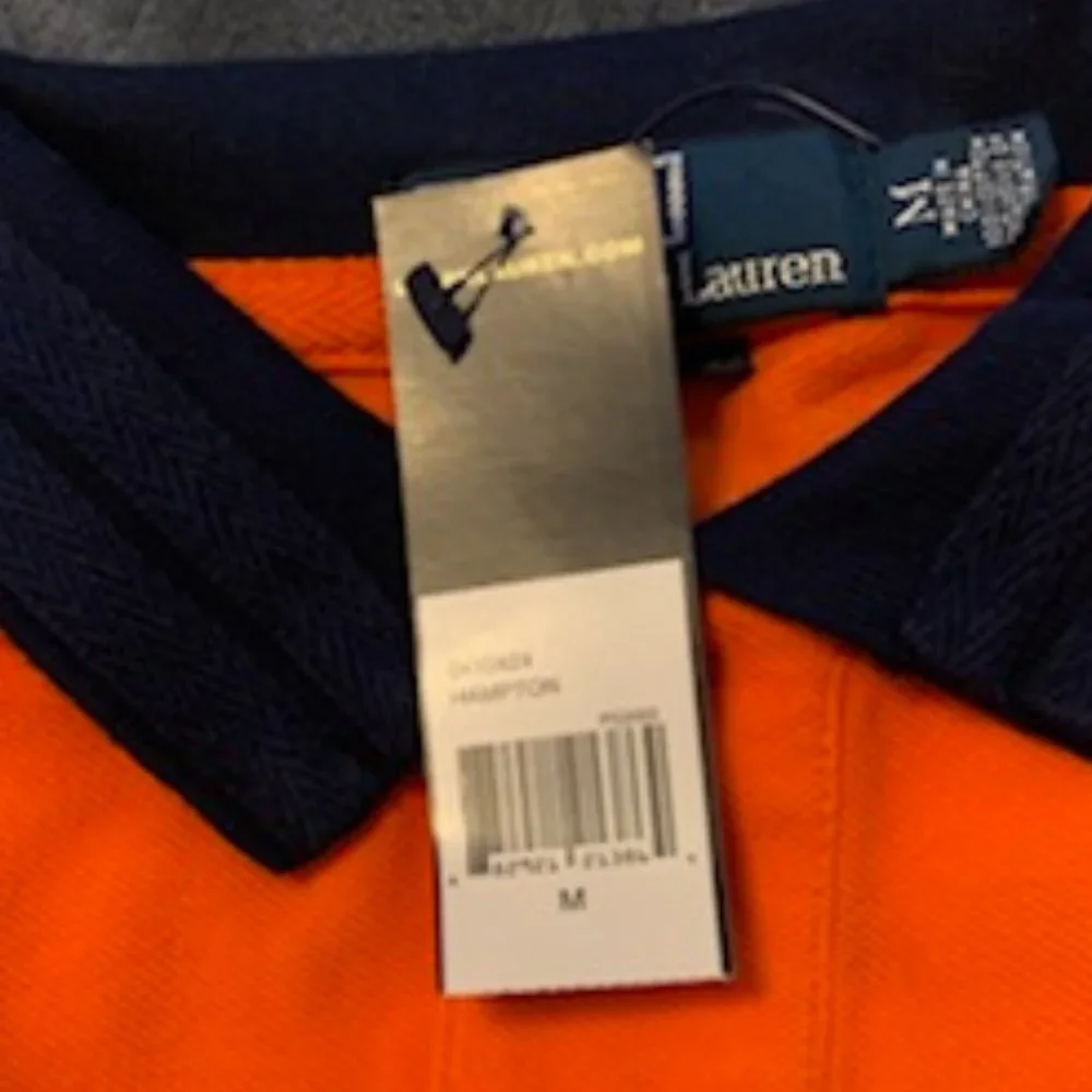 Polo by Ralph Lauren Orange and yellow sash 381 bleeker crest